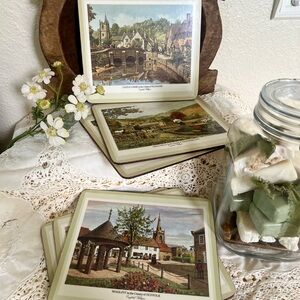 Vintage Placemats, English Village Art